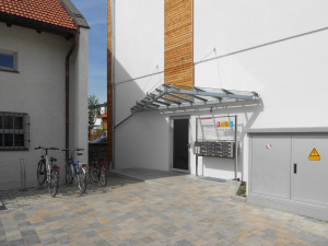 Eingang Kinderarztpraxis Wilmanns